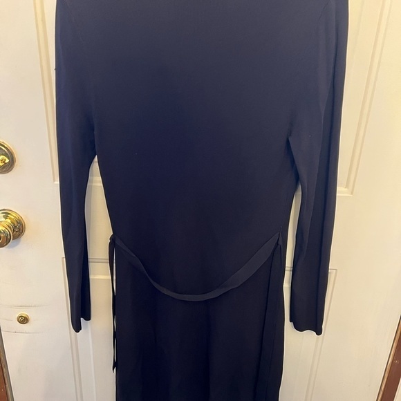 Max Studio long button down ribbed sweater. Front pockets on both sides. - Picture 2 of 5